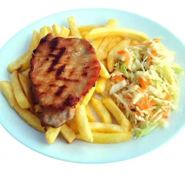MENIU COTLET DE PORC